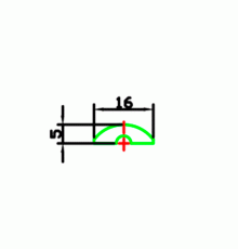Профиль трека 6250 мм анодированный, 25507901120