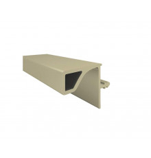 Профиль врезной GOLA FIRMAX для верхних баз, для ДСП-16/18мм, L=3000мм, золото анод, алюминий 1 шт.