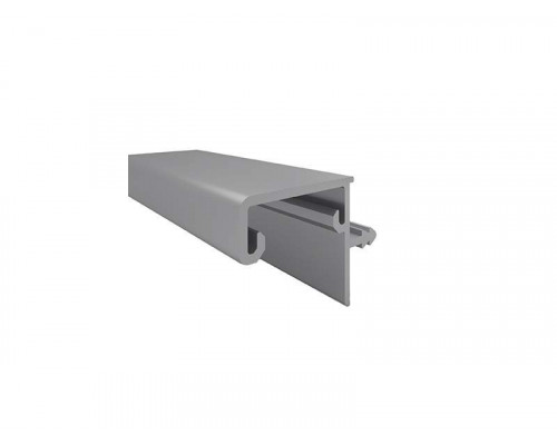 Профиль врезной GOLA FIRMAX для верхних баз с пазом для светодиодной ленты, для ДСП-16/18мм, L=3000мм, серебро анод, алюминий 1 шт.