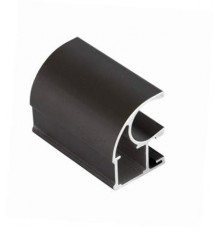 Профиль-ручка асимметричная, FIRMAX, алюминий, L=5400 мм, бронза. 1 шт.