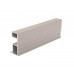 Профиль-ручка квадро Classic Slim, алюминий, L=5400 мм, серебро. 1 шт.