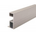 Профиль-ручка квадро Classic Slim, алюминий, L=5400 мм, серебро. 1 шт.