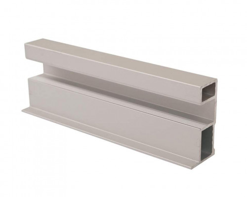 Профиль-ручка квадро Classic Slim, алюминий, L=5400 мм, серебро. 1 шт. Профиль-ручка квадро Classic Slim, алюминий, L=5400 мм, серебро. 1 шт.