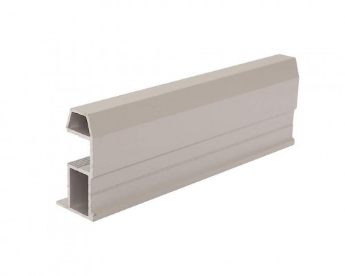 Профиль-ручка трапециевидная Classic Slim, алюминий, L=5400 мм, серебро. 1 шт.