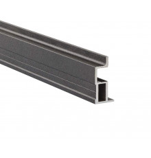 Профиль-ручка узкая Classic Slim, алюминий, L=5400 мм, черный муар.