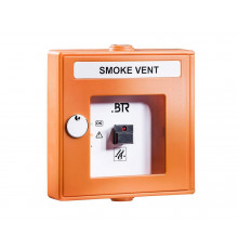 Пульт аварийного управления RWA Break glass unit HSE, оранжевый