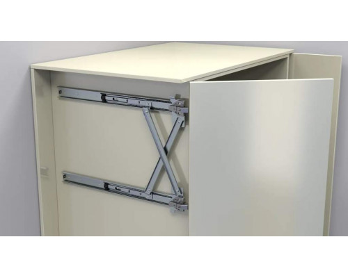 R01 Track-Pro Комплект на 1 дверь, направляющая глубиной 500 мм., DTC