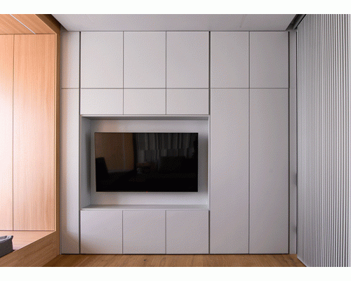 R01 Track-Pro Комплект на 1 дверь, направляющая глубиной 500 мм., DTC