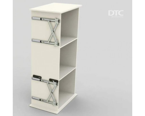 R01 Track-Pro Комплект на 1 дверь, направляющая глубиной 650 мм., DTC.