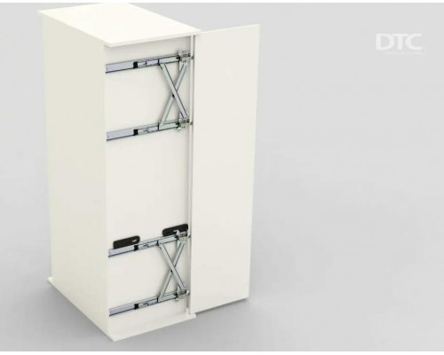 R01 Track-Pro Комплект на 1 дверь, направляющая глубиной 650 мм., DTC.