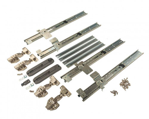 R01 Track-Pro Комплект на 1 дверь, направляющая глубиной 500 мм., DTC