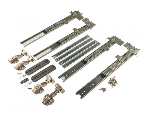 R01 Комплект на 1 дверь, направляющая глубиной 550 мм., DTC.