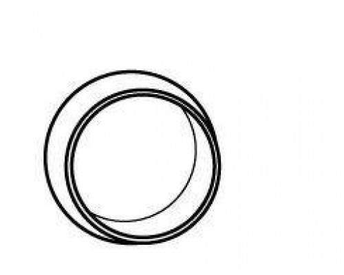 Кольцо для ручки без розетки, бел. R07.2