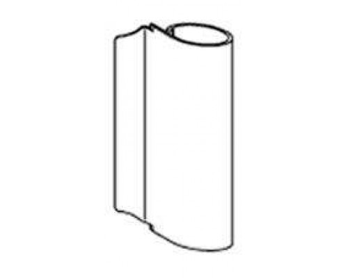 Накладка декоративная верхней петли на створке W KF белая RAL9016 1 шт.