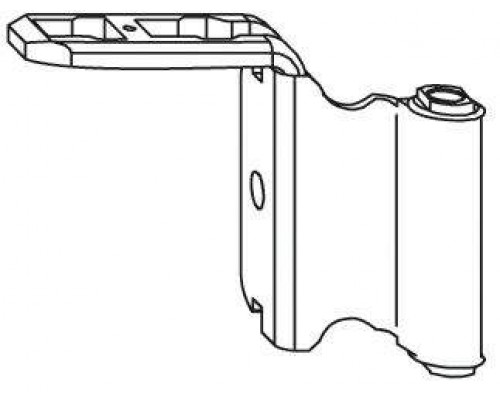 Петля верхняя створочная угловая TitanIP KF-12/20-13 DH
