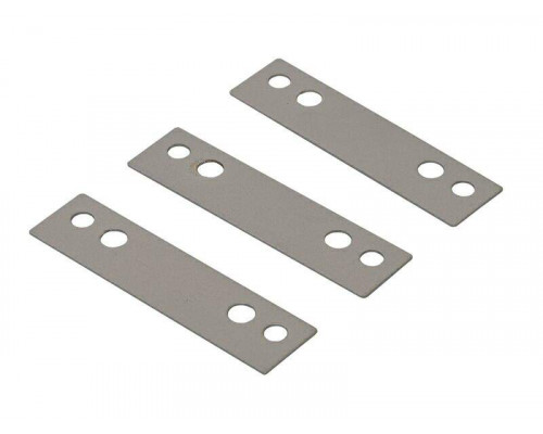 Подкладка под петлю рамная 1 мм, /3 шт./, серебро R01.1
