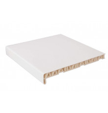 Подоконник пластиковый BAUSET МПР-40 /350/ белый /6,0м/