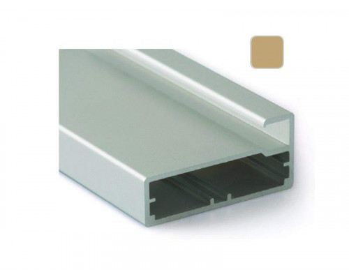 Профиль 45/9  для рамочных фасадов FIRMAX 5800 мм, золото 1 шт.