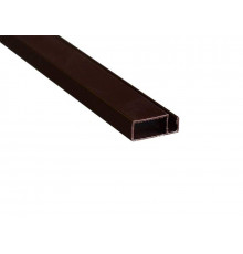 Профиль МС-БАЗА BAUSET 10х25 основной коричневый (6,0м) АЛ754МЛ, RAL8017