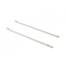 Рейлинги Firmax длина 270 мм, круглые верхние для ящика Newline, белые 1 ком.