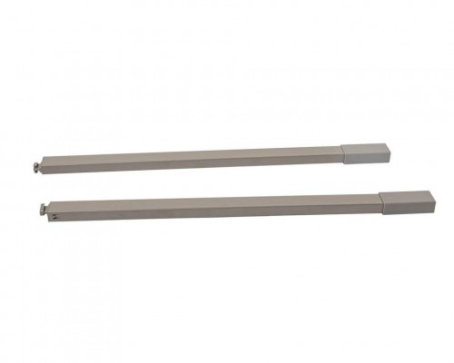 Рейлинги Firmax длина 500 мм, квадратные верхние для ящика Slimline + комплект из двух креплений, кашемир