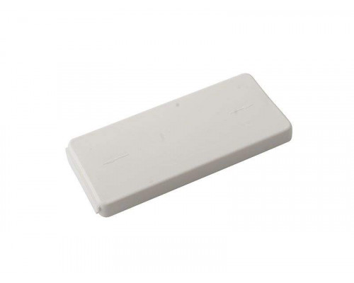 Розетка прямоугольная  белая  RAL9010 1 шт.