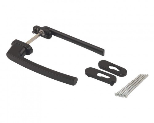 Ручка 2-х сторонняя ALV 100 M5X100 R06.2M, черный матовый