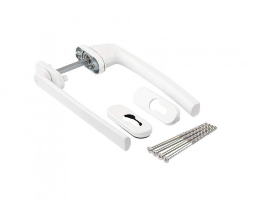 Ручка 2-х сторонняя ALV 100 M5X100 R07.2, белая