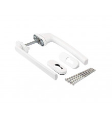 Ручка 2-х сторонняя ALV 100 M5X100 R07.2, белая