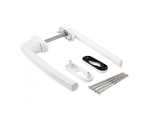 Ручка 2-х сторонняя ALV 100 M5X100 R07.2, белая