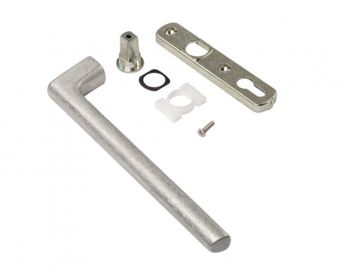 Ручка HS 12 без отдельной накладки PZ без четырёхгранного штифта 10 ,без цвета