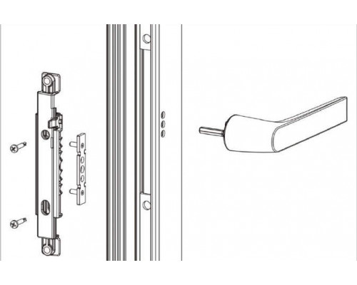 Ручка оконная NP Ultra, круглая, Европаз, белая RAL9010, 03961410 1 шт. Ручка оконная NP Ultra, круглая, Европаз, белая RAL9010, 03961410 1 шт.