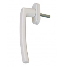 Внутренняя ручка Patio Alversa, длина ручки 160 мм, длина штифта 43 мм, белая