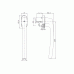 Ручка Patio штифт 37, R05.5, бронза