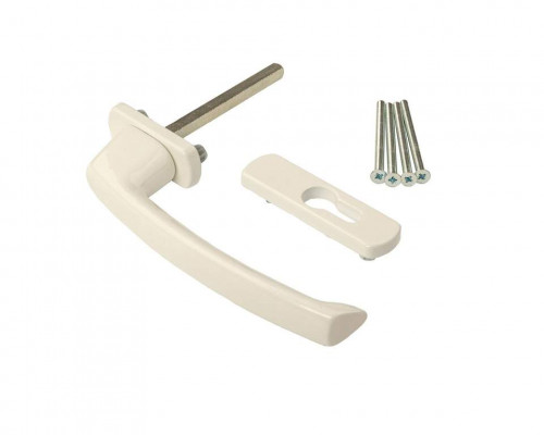 Ручка SKB Harmony внешняя PZ толщ. профиля до 64-73 мм, белая