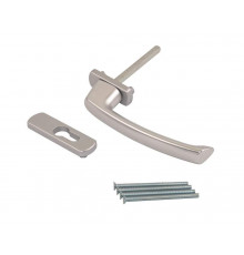 Ручка SKB Harmony внешняя PZ толщ. профиля до 64-73 мм, серебро