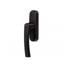 Ручка для алюм. окон Rotoline, с лого., черн. RAL9005