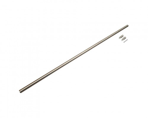 Ручка для алюминиевых дверей со смещением, L=1800, межосевое расстояние=1200, D=32, 2 точки крепления, шлифованная, (1 шт. с 1 креплением, для односторонней установки приобретать с ITM0400) 1 шт.