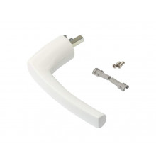 Ручка для алюминиевого окна без розетки, белый R07.2