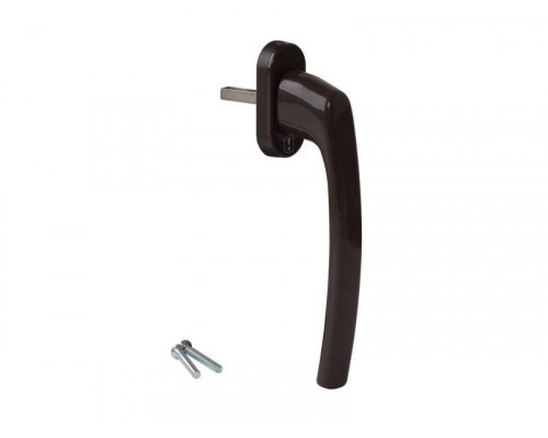 Ручка для раздвижной конструкции Internika, коричневая RAL8019