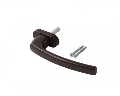 Ручка для раздвижной конструкции Internika, коричневая RAL8019