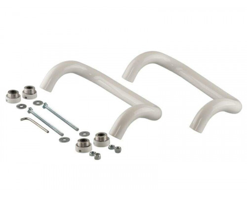 Ручка офисная Elementis изогнутая 300мм с улучшенным креплением Белый RAL9016 1 ком.