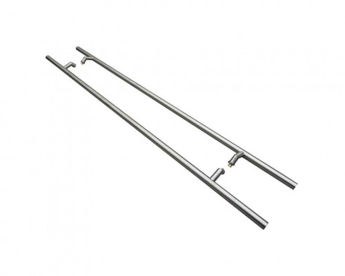 Ручка из нерж. стали с угловым смещением, 0,8х32х1300х1800, шлифованная 1 ком.