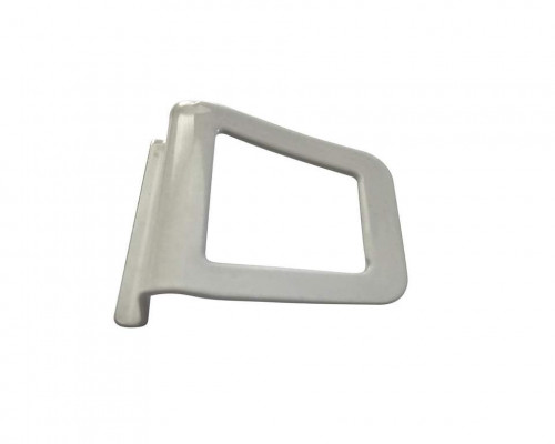 Ручка металл для МС-БАЗА белая (трапеция)