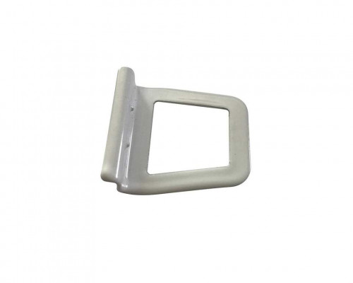 Ручка металл для МС-БАЗА белая (трапеция)