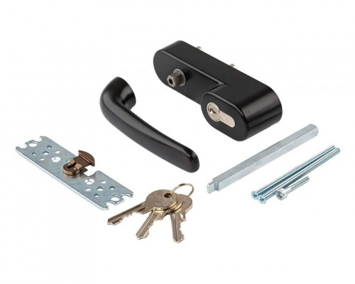 Ручка наружная для антипаники с профильным цилиндром (комплект деталей для установки), черн. RAL9005, 1090 1 шт.