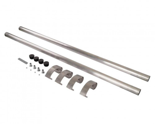 Ручка офисная прямая 1000мм с креплением, толщина трубы 1,6 Неокрашенный