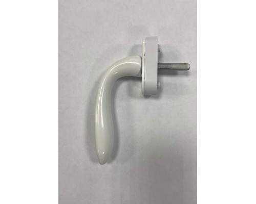 Ручка оконная Ada Acoustic, 38mm, белый (RAL9016)