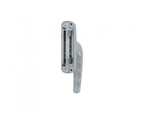 Ручка оконная COMFORT двухзахватная, серебр. RAL9006 1 шт. Ручка оконная COMFORT двухзахватная, серебр. RAL9006 1 шт.