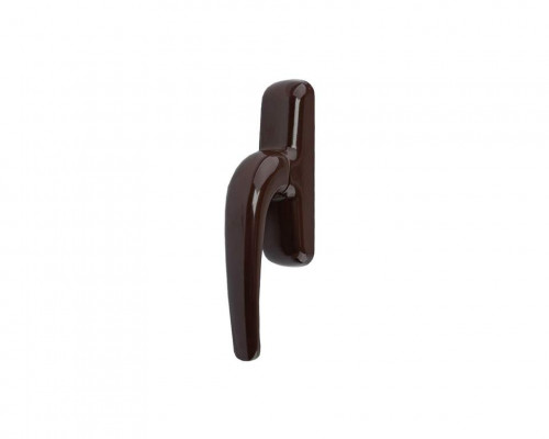 Ручка оконная COMFORT с блокиратором, корич. RAL8017 1 шт. Ручка оконная COMFORT с блокиратором, корич. RAL8017 1 шт.